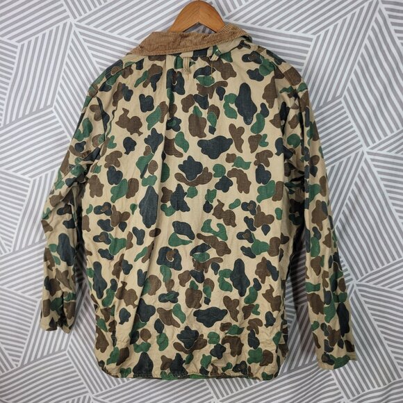 Vintage Men's Saftbak Camo Hunting Jacket XL XXL lightweight Game Bird Pockets - Picture 6 of 7